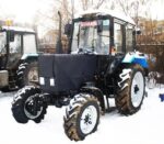 Утеплитель двигателя Д-240, МТЗ-82 (квадратные фары) (Россия)