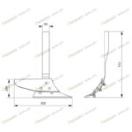 Предплужник без державки (ПЛН-3,4,5, ПНЛ-8)