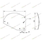 Крыло отвала (ПНЛ-8)