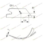 Углосним правый