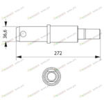 Палец навески МТЗ-1221 (ПЛН-4-35)