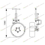 Механизм колеса (ПЛН-3,4)
