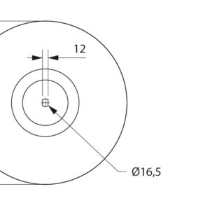 Диск сошника (342х2,5 мм) сеялки без ступицы (ПК John Deere 730) (РЗЗ)