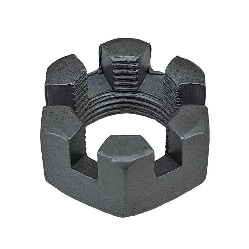 Гайки корончатые