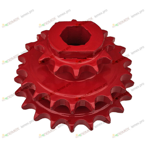 Блок (3 зв., t=15,875) выходн. вал мех-ма передач (Россия) Блок (3 зв., t=15,875) выходн. вал мех-ма передач (Россия)