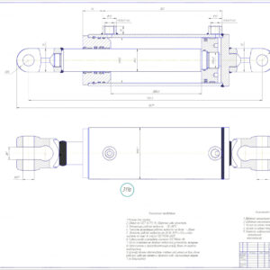 Гидроцилиндр БДМ, БДТ (Россия)