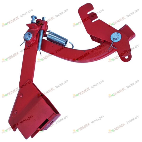 509.046.2090 Сошник туковый (правый) в сборе с кронштейном и комкоотводом (СУПН-8А/УПС)