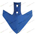 Лапа (230 мм) стрельчатая для S-образной стойки 45x12 (м/ц 45 мм) (КПМ.00.02.010)