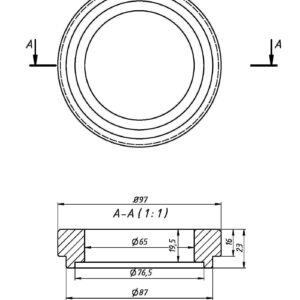 Подшипник муфты выключения сцепления, Luk,  ХТЗ,  ХТА с двигателем Д-260 и Deutz (аналог)