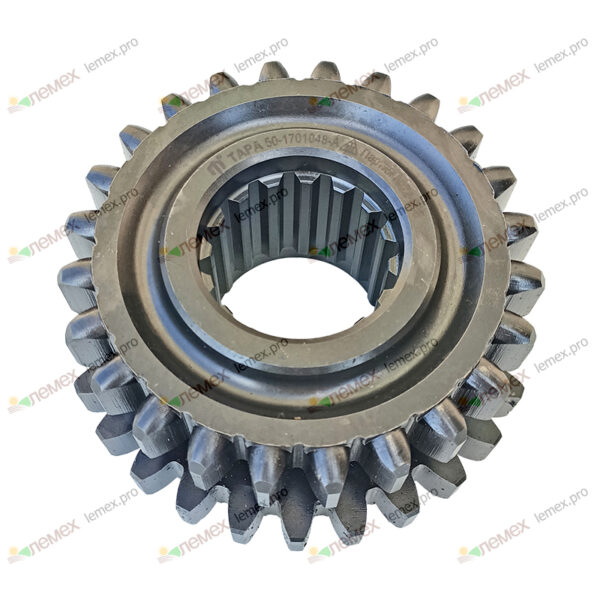 50-1701048А Шестерня 4/5-й передачи скользящая (Z=24/27) КПП МТЗ