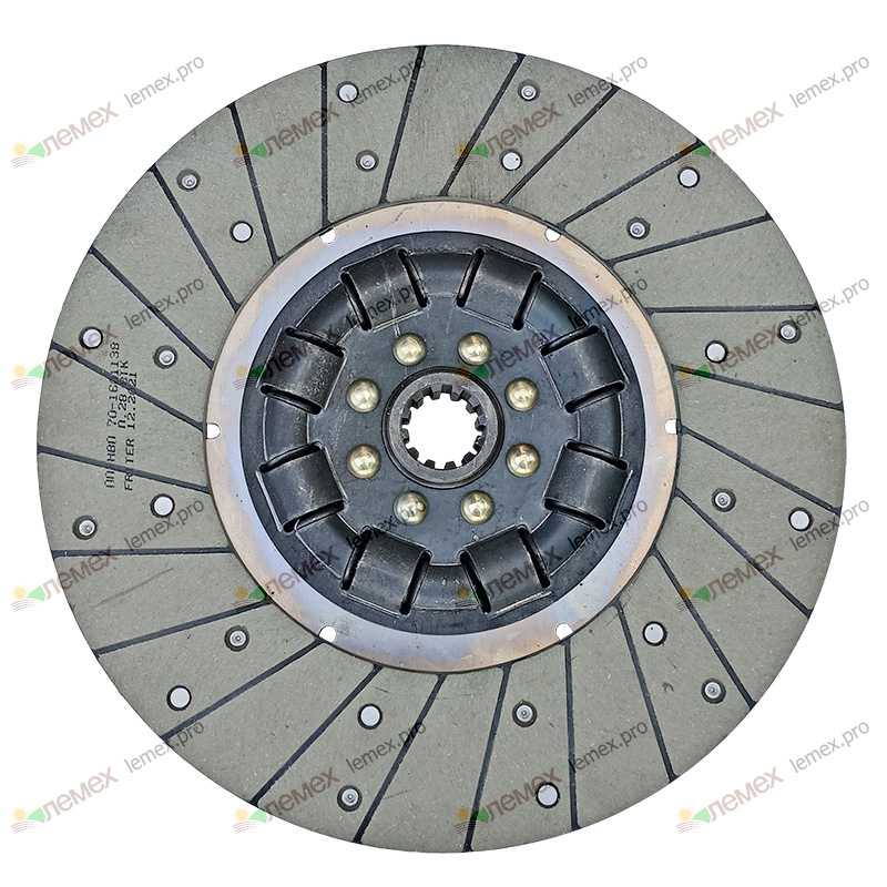 Диск ведомый с накладками (демпфер на пружинах) Д-240, Д-243, Д-245, Д-260 (МТЗ)