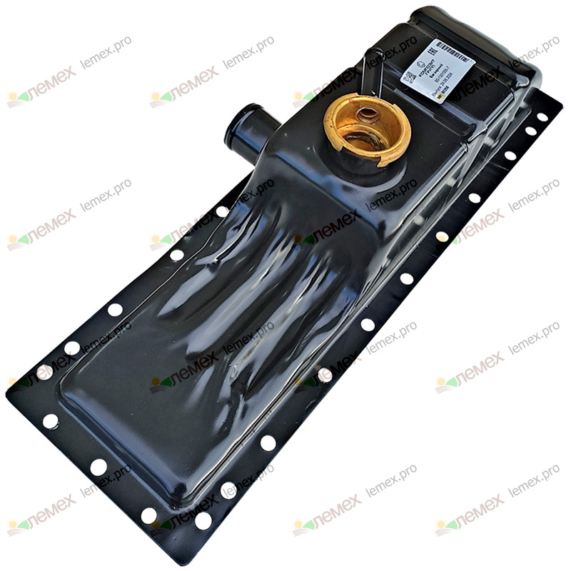 Бак радиатора верхний, МТЗ-80/82, латунь.