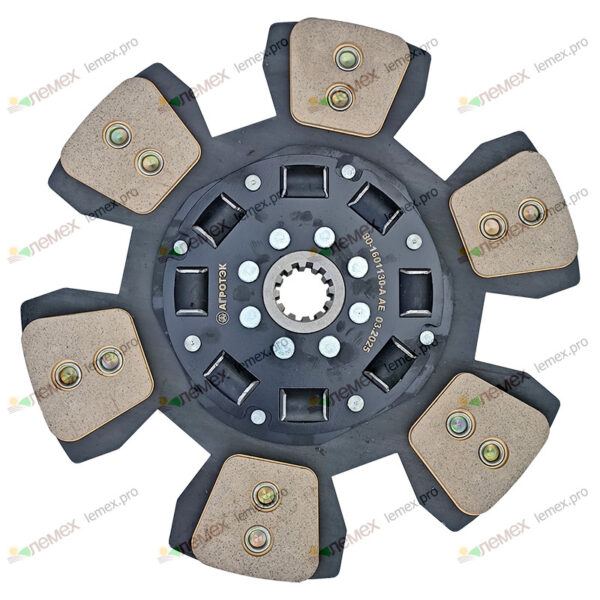 Диск ведомый с накладками м/к, Д-240, Д-243, Д-245 (аналог Luk 332001410) (МТЗ)