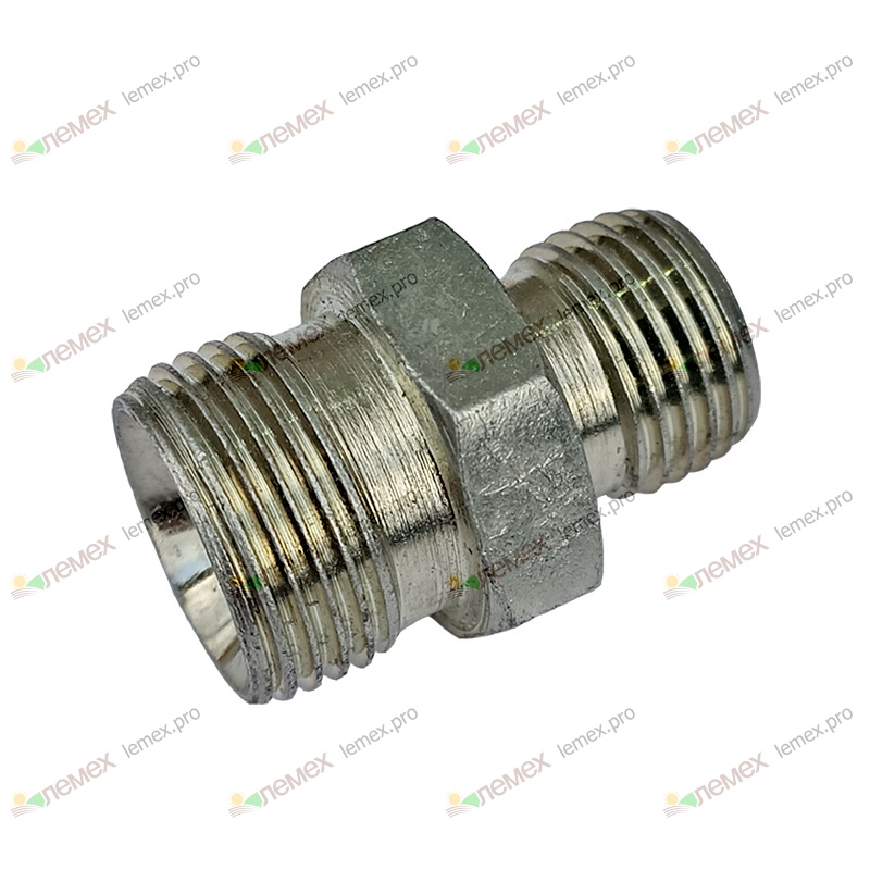 Штуцер переходной S19/S24 (М16х1,5-М20х1,5)