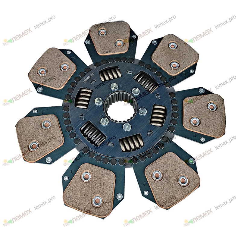 Диск ведомый с накладками, Luk,  ХТЗ,  ХТА с двигателем Д-260, Deutz (аналог)